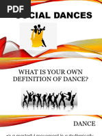 Social Dances