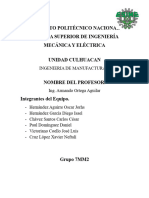 Trabajo de Evaluacion Primer Parcial Manufactura II FINAL