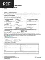 IQAS Form