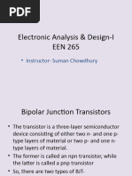 Bipolar Junction Transistors