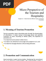 Ch. 11 - Micro Perspective of The Tourism and Hospitality