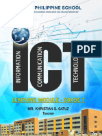 ICT 7 Learning Module