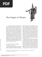 History of The Theatre Pearson New International E... - (1. The Origins of Theatre)