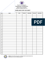 Attendance Sheet