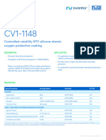 Controlled Volatility RTV Silicone Atomic Oxygen Protective Coating