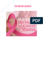 Cáncer de Mama