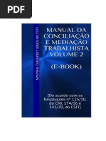 Manual Da Conciiação e Mediação Trabalhista - Vol 2