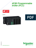 Modicon MC80 Programmable Logic Controller User Manual