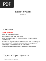 Module 5 - Expert Systems With QB