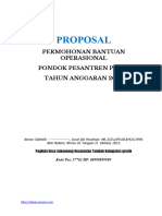 Proposal BOP Pesantren