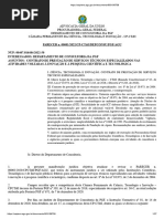 Parecer N. 001.2022.CP-CT&I.DEPCONSU - PGF.AGU - Contrato de Prestação de Serviço Técnico Especializado