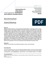 Vericat Rocha Ruitenberg 2019 Trauma Informed Practices in Early Childhood Education Contributions Limitations and