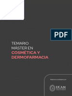 Máster en Cosmetica y Dermofarmacia