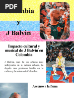 Impacto Cultural y Musical de J Balvin en Colombia