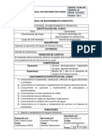 TH-MA-001 Manual de Funciones Tecnico Integral de Mantenimiento