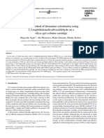 12-A New Method of Histamine Colorimetry Using