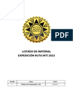 Listado de Material 2023 (V1)