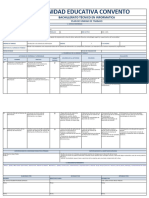 Planificación Microcurricular Programación Tercero