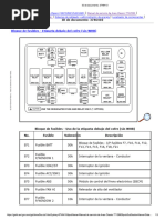 Bloque de Fusibles de Bajo de El Cofre