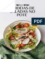 10 Ideias de Salada No Pote Paula Ventura