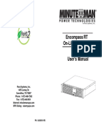 Encompass RT UPS Users Manual