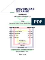 Trabajo Finalizado de Presupuesto Empresarial 2 Listo