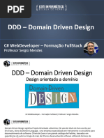 Aula 15 - 13.09.23 DDD - Domain Driven Design