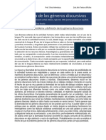 Texto Difícil. El Problema de Los Géneros Discursivos