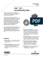 Fisher POSI SEAL A11 High Performance Butterfly Valve