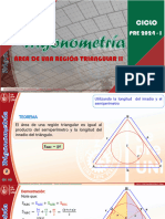 Sesión 15.2 - Área de Una Región Triangular Ii - Pre 2024-1 VF