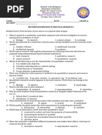 Practical Research 2 Midterm