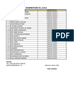 Member Dream Dormitory B. Lt.1