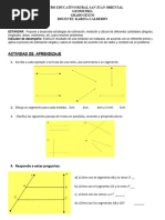 Rectas Paralelas y Perpendiculares