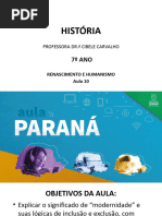 Historia - 7ºano - Slides Aula 10