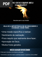 Como Descobrir Meu Chamado