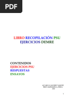 Libro Recopilacion Psu Ejercicios Demre