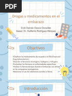 Drogas y Medicamentos en El Embarazo