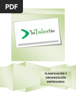 Planificación y Organización Empresarial