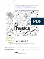 Grade 12 Physics 1 Worksheets Quarter 2 1 2020 2021 To Recent Calugas