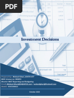 Investment Decisions Core Document For Investors 1698274685