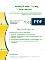 5.2 - DNA Replication During The S Phase