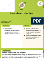 Propriedades Coligativas I: Química