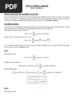 Fourier Analysis by HOA