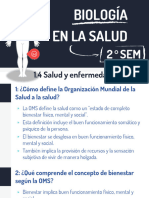 1.4 Salud y Enfermedad (Parte 1)