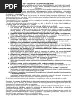 Declaración de Los Derechos Del Niño