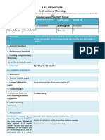 LESSON PLAN TEMPLATE FOR Preading Ed MArch 8,2024