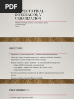 6.proyecto Final - Integración V - Urbanización