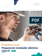 Instalador Electrico Clase D Programa V2