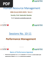 HRM-Sessions 10-11