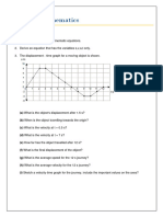 AS Topic 2 - Card 1 - Introduction To Kinematics